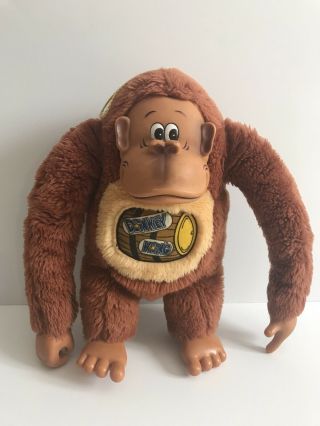 Vintage 1982 Nintendo Donkey Kong Plush Animal Antics