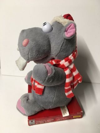 Dan Dee Animated Singing Plush Hippo 