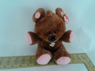 Ty Pooky Beanie Buddies Brown Teddy Bear Stuffed Plush Garfield Toy Retired 2004