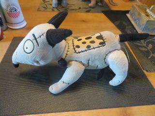 Rare Disney Store Plush Sparky From Frankenweenie Stuffed Animal Velcrow Parts