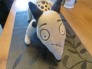 Rare Disney Store Plush Sparky from Frankenweenie Stuffed Animal Velcrow parts 3