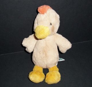 8.  5 " Jellycat Small Rooster Chicken Bashful Plush Stuffed Animal Toy