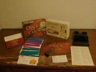 Crack The Case Game - Vintage 1993 Milton Bradley - Mini Mysteries Complete