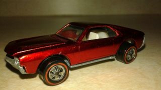 Hot Wheels 1968 Redline Custom AMX (Red) 3