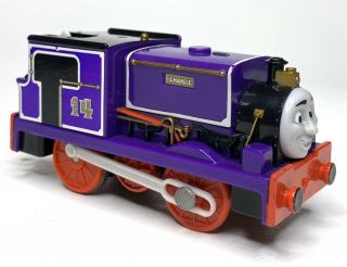 Thomas Train Engine Trackmaster Motorized Battery Operated Charlie R9242 Purple