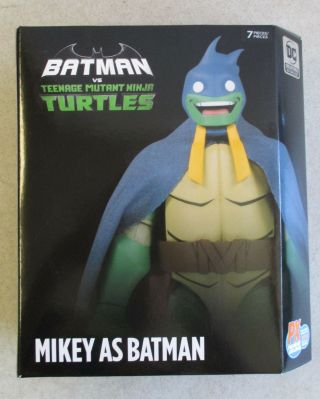 Mib Dc Batman Vs Teenage Mutant Ninja Turtles Mikey As Batman Figure