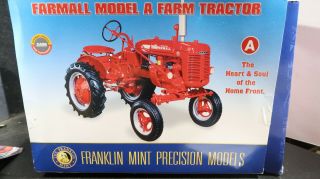 Franklin Boxed Farmall Model A Farm Tractor 1:12