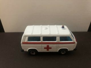 Vintage Matchbox Volkswagen Transporter Ambulance Diecast Toy Car Vw