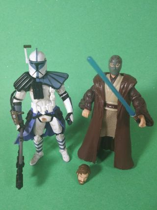 2008 Obi - Wan Kenobi & Arc Trooper Star Wars Comic 2 - Pack Eu Republic