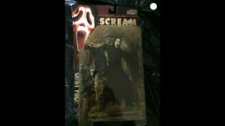Mcfarlane Toys Movie Maniacs Scream Ghost Face Figure Moc