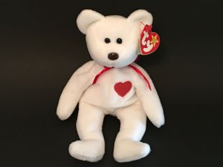 Ty Beanie Baby Valentino Brown Nose 1994 Tag Protector