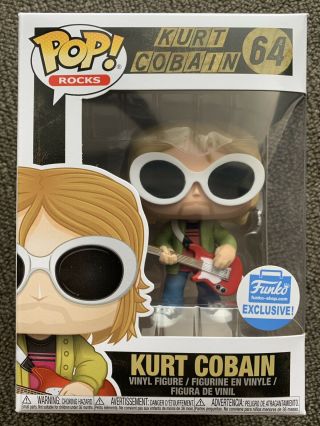 Kurt Cobain W/ Glasses Funko Shop Exclusive - Nirvana Funko Pop Vinyl Figure
