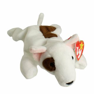 Ty Beanie Baby - Butch The Terrier Dog (9 Inch) - Mwmts Stuffed Animal Toy