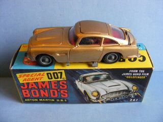 1965 Corgi 261 James Bond Db5 Aston Martin,  Near & N/m Box