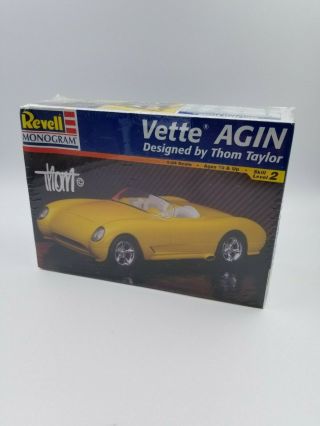 Revell Monogram 1:24 Scale Model Car Kit 85 - 2536 Thom Taylor Vette Agin.  Skill 2
