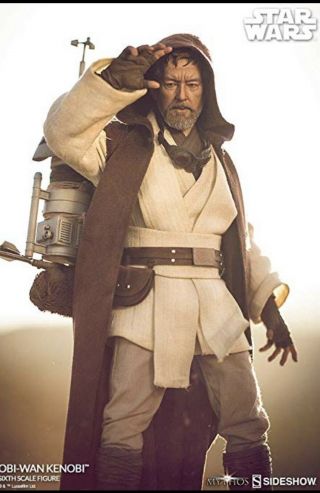Star Wars Mythos Obi - Wan Kenobi 12 " Action Figure 1/6 Scale Sideshow