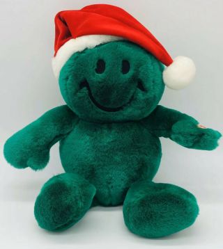 Smiley Face Tickle Wiggle Vibrating Shaking Singing Animated Christmas Plush