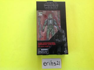 Star Wars The Black Series Clone Commander Gree 6 Inch Action Figure