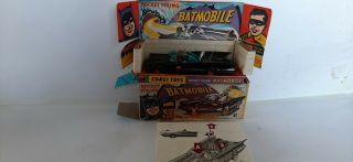 Corgi 267 Batmobile Batman 1st Issue Without Tow Hook And Some Accessories