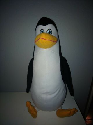 The Penguins Of Madagascar Skipper Plush Stuffed Animal Toy 16 "