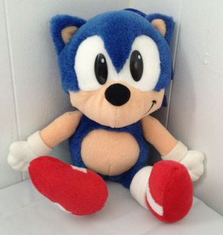 Caltoy 1993 Sonic The Hedgehog 12 " Plush Sega Doll Toy