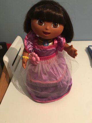 Mattel Dora The Explorer Princess Doll Talks Sings And Dances Meringue Gay Music