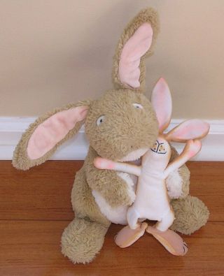 Guess How Much I Love You Nutbrown Hare Bunny Plush Father & Son Stuffed Animals