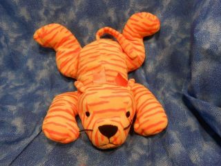 Ty Pillow Pals Purr The Tiger 13 " Plush Toy