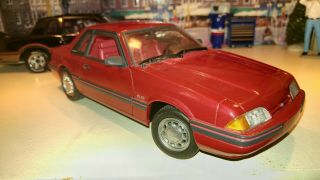 1987 Mustang Lx 5.  0 Fox Body 1:18 Scale Gmp Ultra Rare