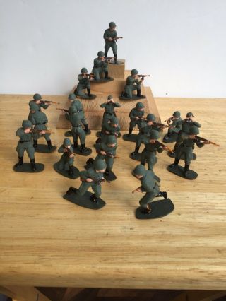 Airfix 1/32 Scale (21) Wwii Russian Soviet Infantry Soldiers Painted Detailed