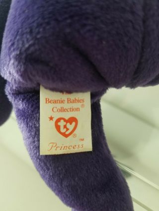 RARE 1st Edition Princess Diana Beanie Baby 3