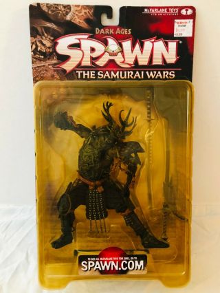 2001 Mcfarlane Spawn Samurai Wars Dark Ages Series 19 Figure - Jackal Assassin