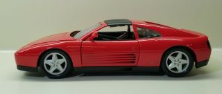 1:18 Scale Maisto Die Cast Ferrari 348 Ts - Red