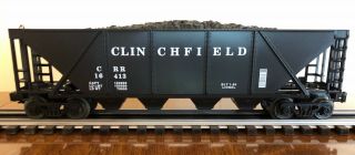 Lionel Clinchfield Four - Bay Hopper With Simulated Coal Load 6 - 16413