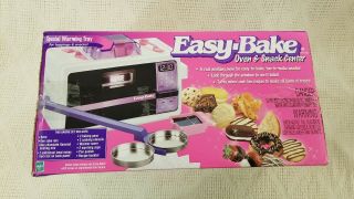 1997 Vintage Hasbro Easy Bake Oven Snack Center Box Great Shape
