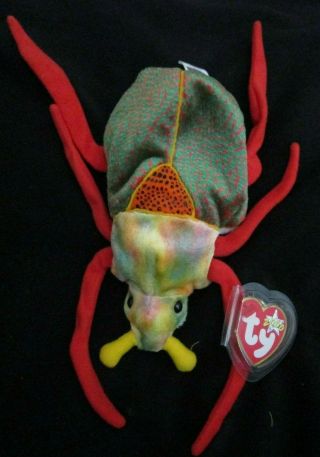 Ty Beanie Baby Scurry The Beetle Dob January 18,  2000 Mwmt