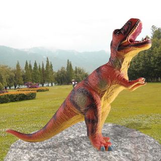 Large 21 " (54cm) Soft Stuffed Rubber Dinosaur T - Rex Tyrannosaurus Play Toy Gifts
