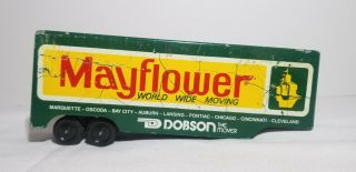 Vtg Die Cast Ralstoy Mayflower World Wide Movers Dobson The Mover Semi Trailer