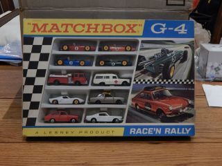 Lesney Matchbox G - 4 Race N Rally Gift Set
