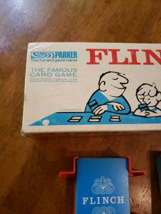 Vintage 1963 Flinch Card Game By Parker Brothers 2