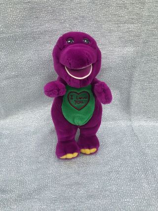 Barney Singing I Love You 9 " Plush Lyons Talking Stuffed Animal F/s