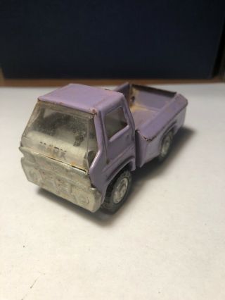 Marx Toys Pickup Truck Light Purple Lilac Color Made In Japan