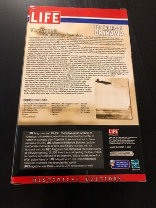 2002 Hasbro GI Joe Historical Editions LIFE THE BATTLE OF OKINAWA NIB NRFB 3