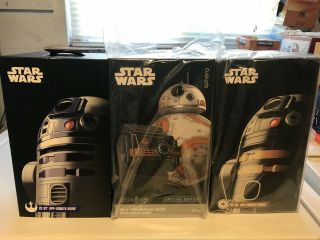 Sphero Star Wars R2 - D2,  R2 - Q5 And Special Edition Bb8 With Force Band