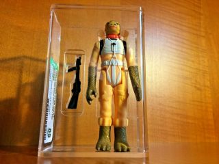 Vintage Star Wars.  Afa 85 - Bossk - Bright & Bold Colors - - Superior All Around.