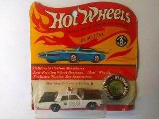 Hot Wheels Redlines 1969 Police Cruiser - In Package
