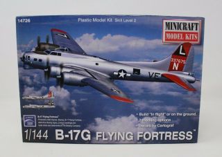 Minicraft B - 17g Flying Fortress 1/144 Plastic Model Plane Kit 14726