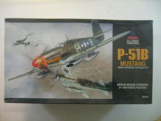Accurate Miniatures 1/48 North American P - 51b Mustang 3418