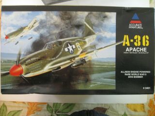 Accurate Miniatures 1/48 North American A - 36 Apache Dive Bomber 3401