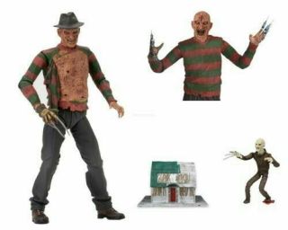 Neca Ultimate Freddy Krueger Nightmare On Elm Street 3 7 " Figure